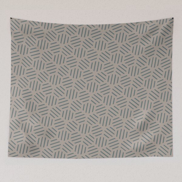 Item preview, Retro Hexagram Weave - Abstract Geometric Shape Pattern  - Gifts For Men designed and sold by RoyalStarsPatts.