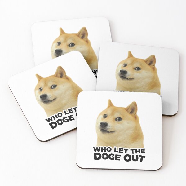Item preview, DOGE - WHO LET THE DOGE OUT designed and sold by doge21park.