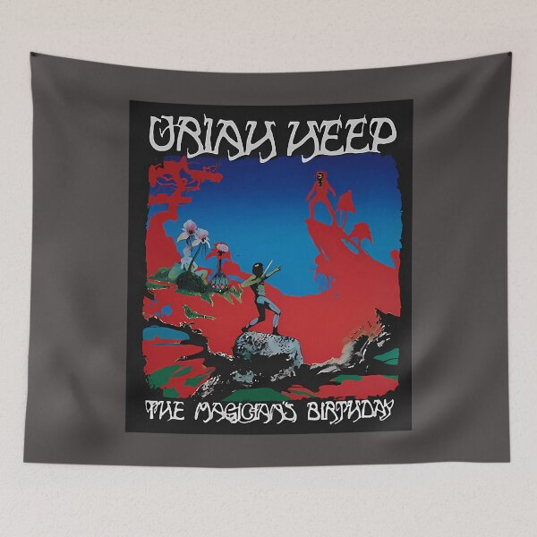 Item preview,  Bands Band Best New Uriah Heep Sticker Uriah Heep Essential Uriah Heep designed and sold by Kavishka-98.
