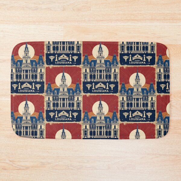 Item preview, Central Louisiana 1950s USA Vintage Travel Tourism designed and sold by TravelersGems.