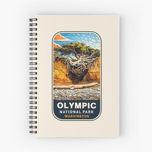 Item preview, Olympic National Park Sticker designed and sold by Gideon Emmerich.