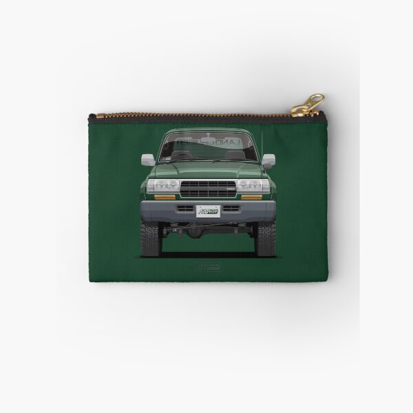 Item preview, LC 80 VX Limited Dark Green Mica Front – J80 Wide Classic JDM 4x4 SUV Illustration ARVwerks designed and sold by ARVwerks.