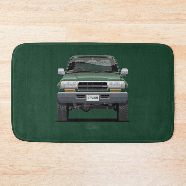 Artikelvorschau, LC 80 VX Limited Dunkelgrün-Mica Front – J80 Wide Classic JDM 4x4 SUV Illustration ARVwerks entworfen und verkauft von ARVwerks.