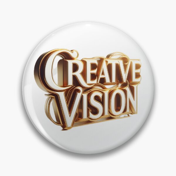 Item preview, Creative Vision 3D Golden Typography Art designed and sold by Digital Design Art.