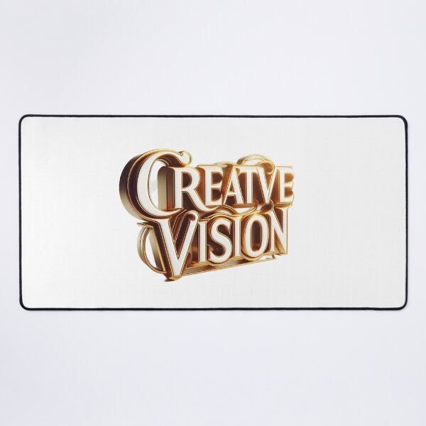 Item preview, Creative Vision 3D Golden Typography Art designed and sold by Digital Design Art.
