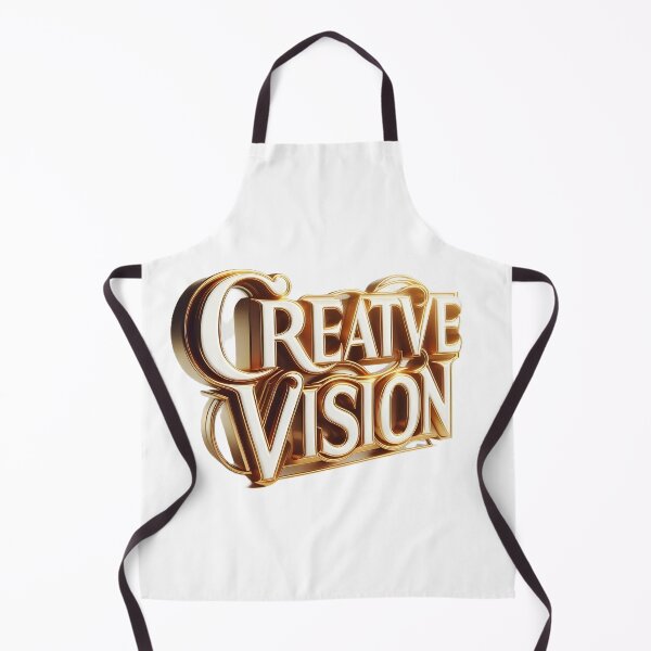 Aperçu de l'œuvre Art typographique doré 3D Vision créative créée et vendue par Digital Design Art.