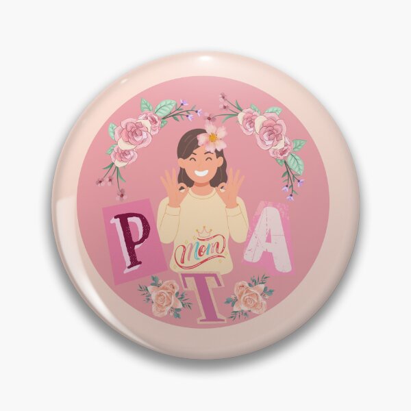 Item preview, PTA Mom Life - Floral Happy Parent Teacher Association Volunteer designed and sold by SaaSDesign.