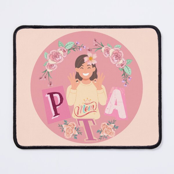 Item preview, PTA Mom Life - Floral Happy Parent Teacher Association Volunteer designed and sold by SaaSDesign.
