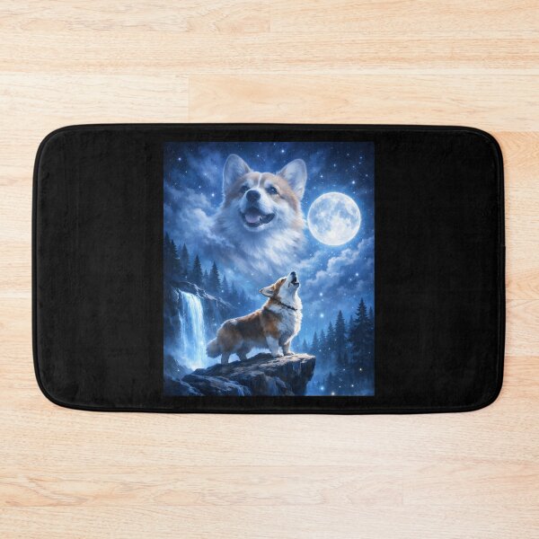 Item preview, Corgi Howling at Moon designed and sold by JODYSMORGAN.