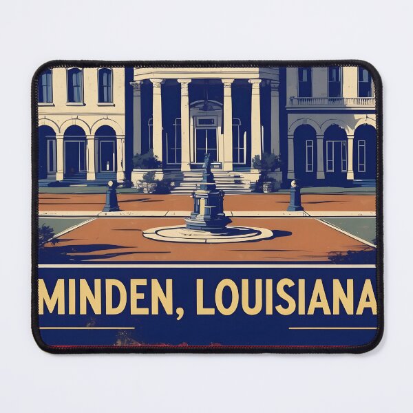 Item preview, Minden Louisiana 1950s USA Vintage Travel Tourism designed and sold by TravelersGems.