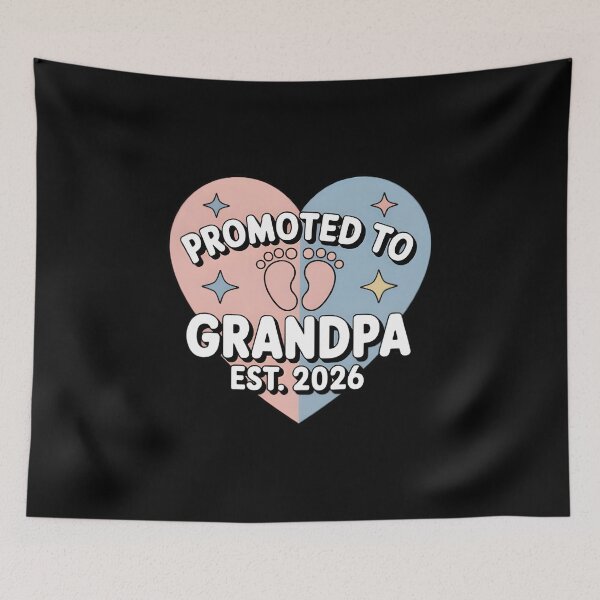 Item preview, Copy of Promoted to Grandpa Est. 2026 Baby Announcement Grandpa designed and sold by MizoX7.