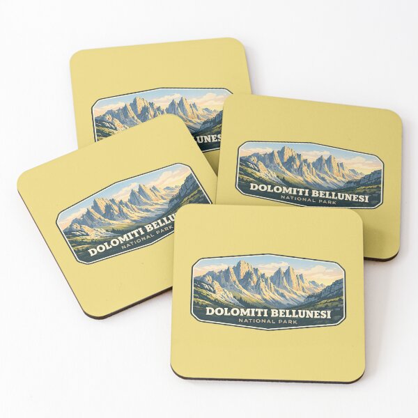 Item preview, Dolomiti Bellunesi National Park, Italy | Iconic Trails & Peaks Series designed and sold by WanderUpNorth.