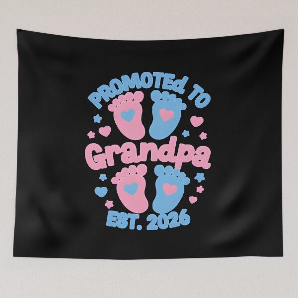 Item preview, Copy of Promoted to Grandpa Est. 2026 Baby Announcement Grandpa designed and sold by MizoX7.