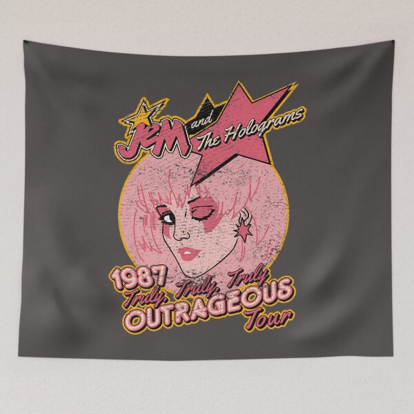 Item preview, Jem And The Holograms - Jem And The Holograms Tour - Distressed designed and sold by Kavishka-98.