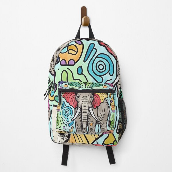Item preview, Colorful Adventures Await with Charming Elephant Designs   designed and sold by Vanich-Panich.