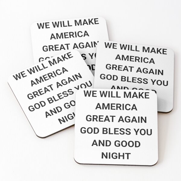 Item preview, Patriotic Slogan Typography: We Will Make America Great Again designed and sold by Evaevonechi.