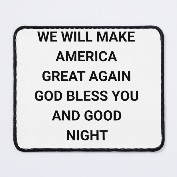 Item preview, Patriotic Slogan Typography: We Will Make America Great Again designed and sold by Evaevonechi.