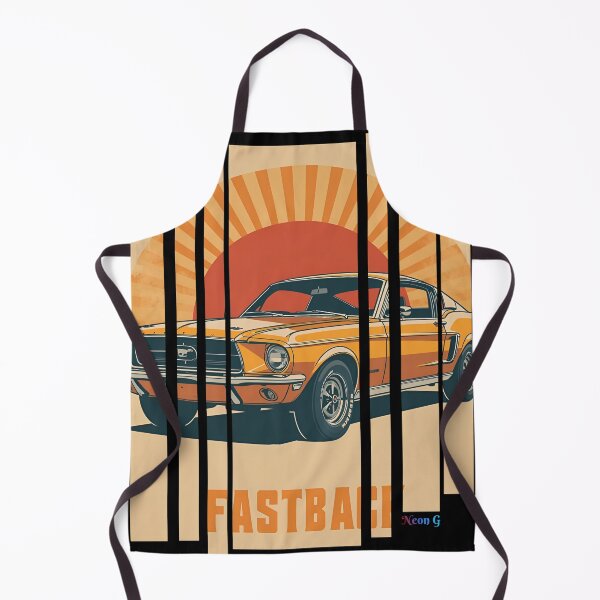 Item preview, For Mustan Fastbac 1967, retro illustration 10 designed and sold by Neon G.