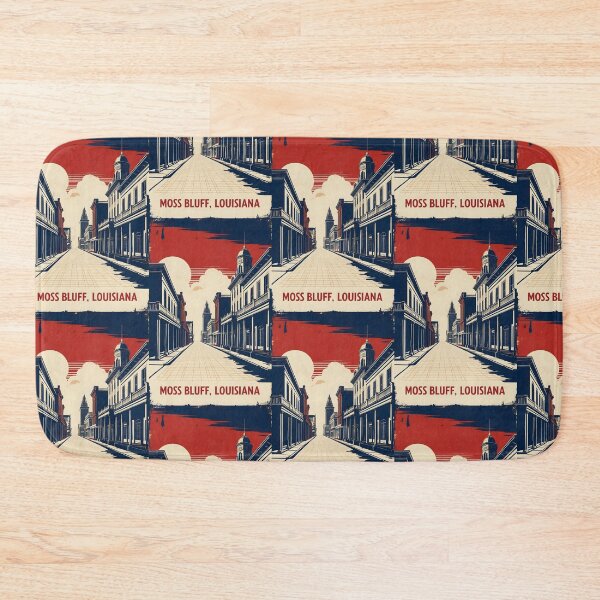 Item preview, Moss Bluff Louisiana 1950s USA Vintage Travel Tourism designed and sold by TravelersGems.