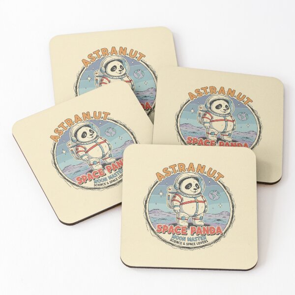 Item preview, Retro Space Panda Astronaut - Vintage 1960s Animation Style designed and sold by VisualRotaStudio .