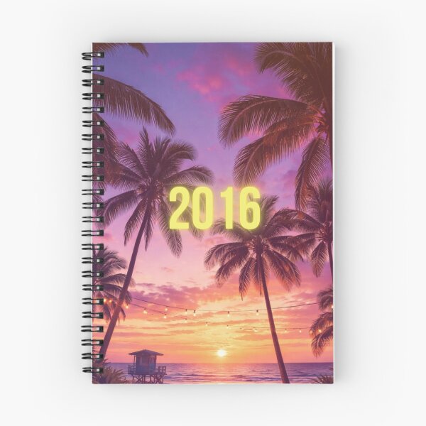 Item preview, Back to 2016 Retro Sunset Vaporwave Palm Trees Nostalgia Design designed and sold by Printitbyus.