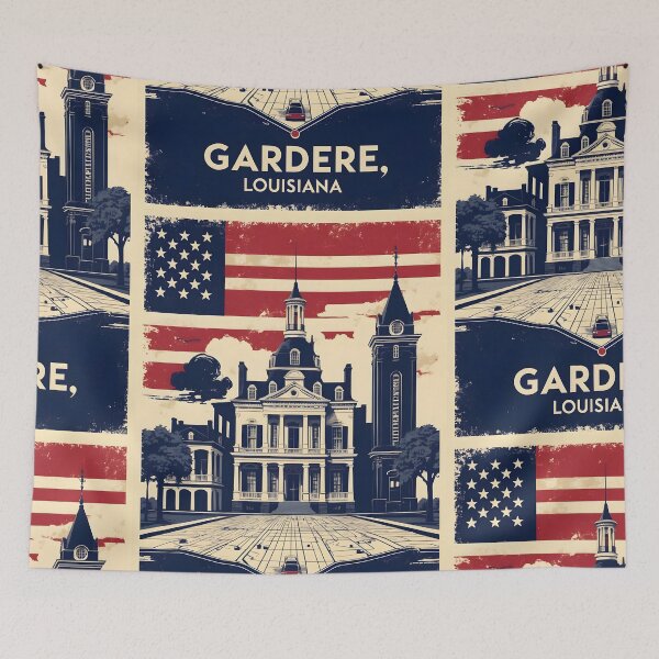 Item preview, Gardere Louisiana 1950s USA Vintage Travel Tourism designed and sold by TravelersGems.