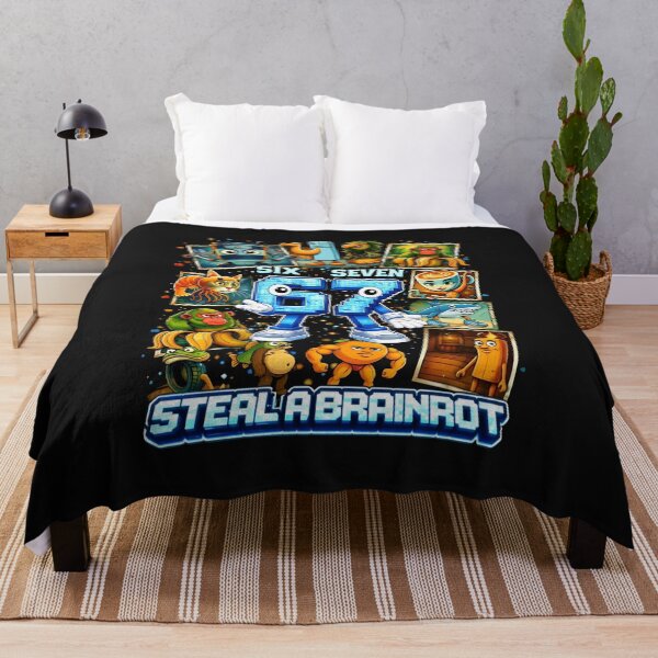 Item preview, Steal A Brainrot Meme Collage Six Seven 67 Cursed Images Squad Birthday Boys Gift For Boy Kids designed and sold by ArmyAbodo.