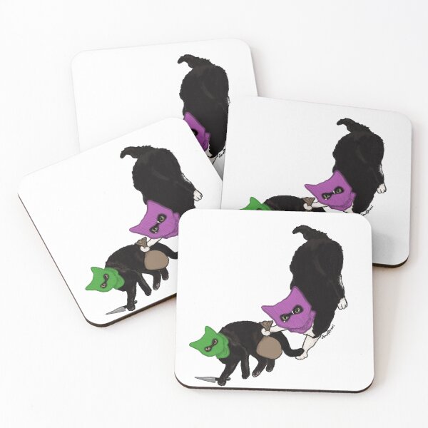 Item preview, Cat criminals designed and sold by SmelDraws.