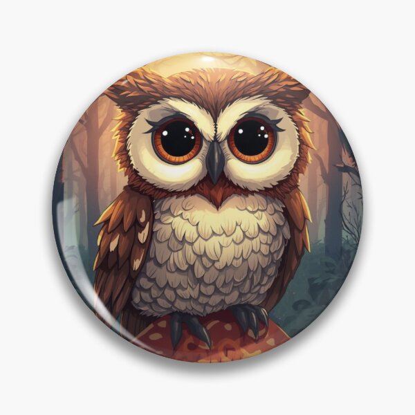 Item preview, Owl Sticker, Colorful Bird, Nature Life, Animal Magnet  designed and sold by colorleafz.