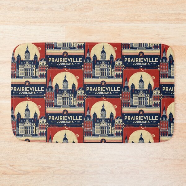 Item preview, Prairieville Louisiana 1950s USA Vintage Travel Tourism designed and sold by TravelersGems.