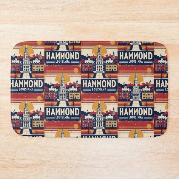 Item preview, Hammond Louisiana 1950s USA Vintage Travel Tourism designed and sold by TravelersGems.