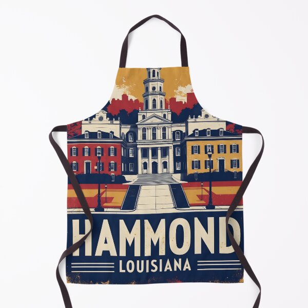 Item preview, Hammond Louisiana 1950s USA Vintage Travel Tourism designed and sold by TravelersGems.