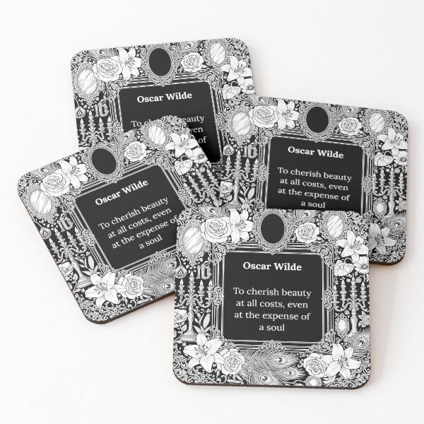 Item preview, Oscar Wilde. To Cherish Beauty Paraphrase. designed and sold by Shoot-The-Moon.