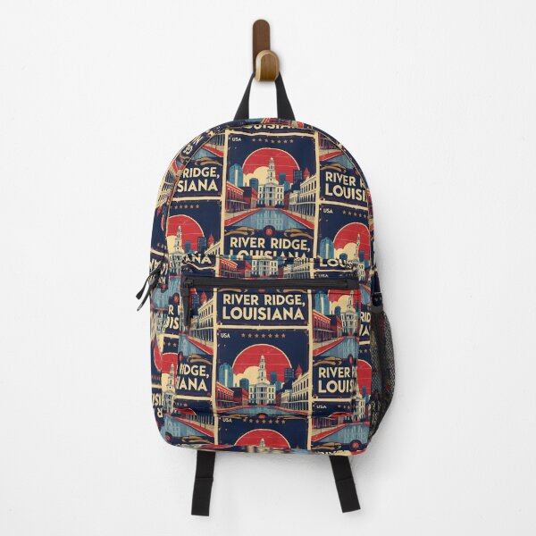 Item preview, River Ridge Louisiana 1950s USA Vintage Travel Tourism designed and sold by TravelersGems.
