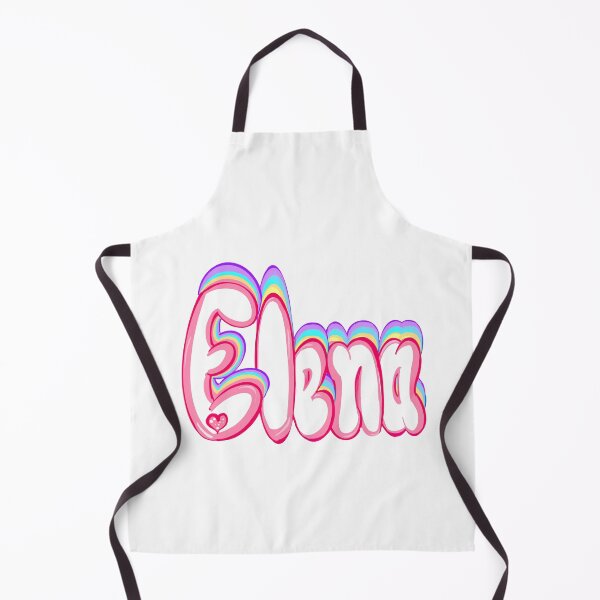 Item preview, Top 10 best personalised gifts Customised,personalized Elena popular girls first name in white with pastel rainbow. Personalized personalised customised name Elena designed and sold by Artonmytee.