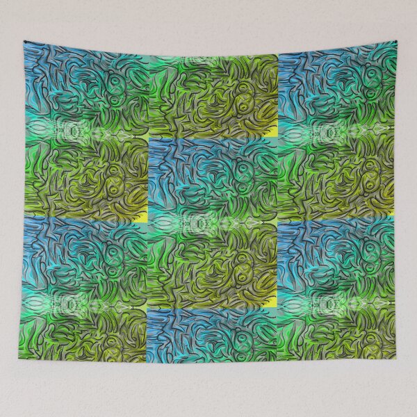 Item preview, Colorful Sketch #01b designed and sold by liquid-print.