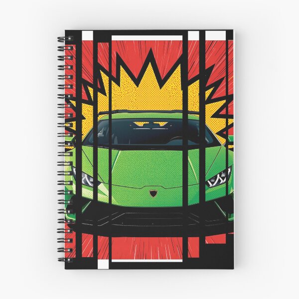 Item preview, Lamborghin Huracá EVO, 60s comic energy Born to Roar 10 designed and sold by Neon G.