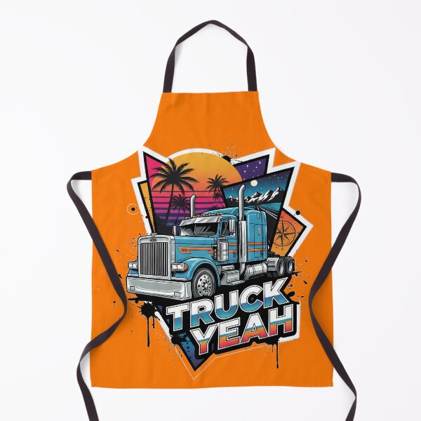 Item preview, Truck Yeah - Retro Sunset Trucker Aesthetic designed and sold by BounoWorld.