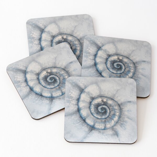 Item preview, Ammonite ART Contemporary Painting designed and sold by Melissa Sadie Wright.