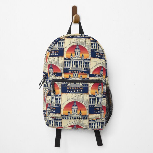 Item preview, Jefferson Louisiana 1950s USA Vintage Travel Tourism designed and sold by TravelersGems.