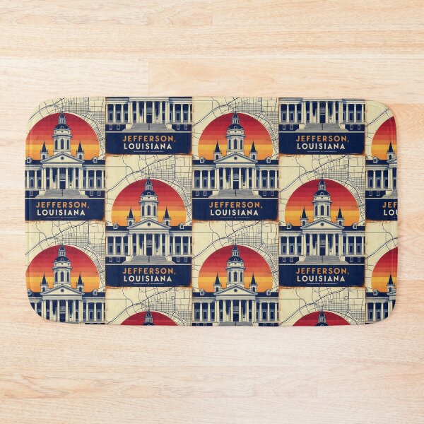 Item preview, Jefferson Louisiana 1950s USA Vintage Travel Tourism designed and sold by TravelersGems.