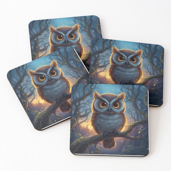 Item preview,  Owl Sticker, Colorful Bird, Nature Life, Animal Magnet  designed and sold by colorleafz.
