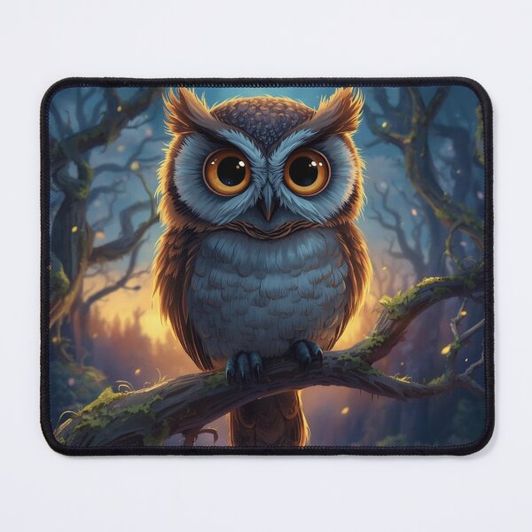 Item preview, Owl Sticker, Colorful Bird, Nature Life, Animal Magnet designed and sold by colorleafz.