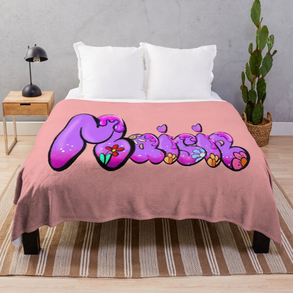 Item preview, Maisie popular girls first name in Purple with flowers. Personalized personalised customized name Maisie designed and sold by Artonmytee.