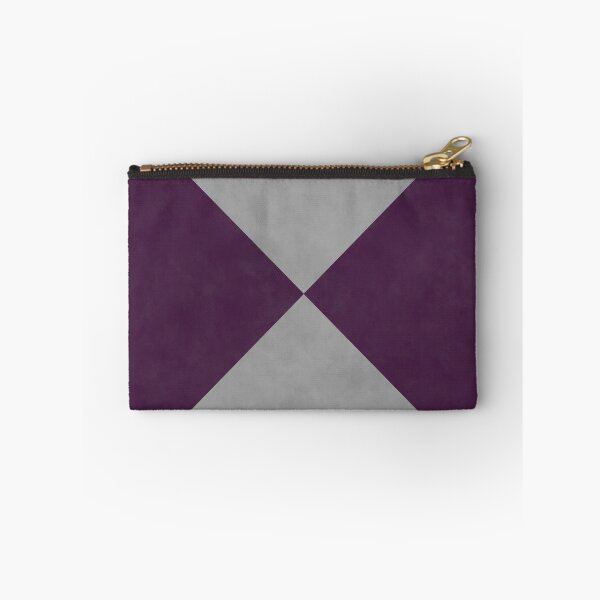 Item preview, Deep Plum and Concrete Grey Geometric Cross designed and sold by pluielegere.