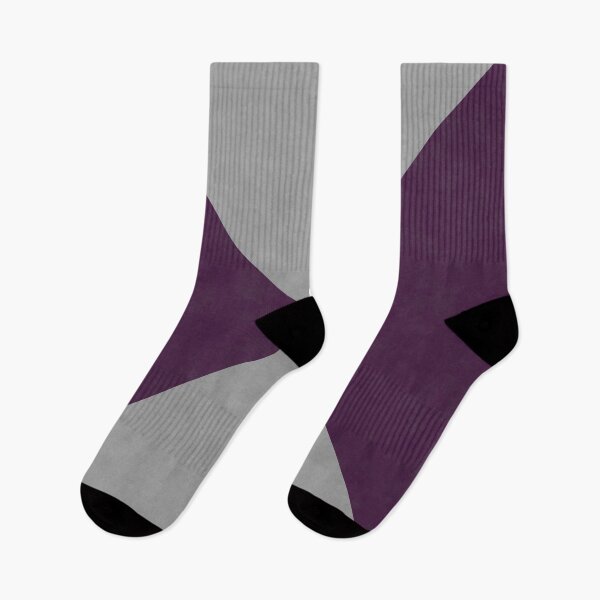 Item preview, Deep Plum and Concrete Grey Geometric Cross designed and sold by pluielegere.