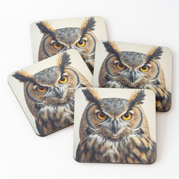 Item preview, Owl Sticker, Colorful Bird, Nature Life, Animal Magnet  designed and sold by colorleafz.