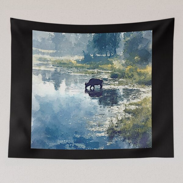 Item preview, Water Buffalo Wildlife Image Collection designed and sold by Helios Be. Lavsh.