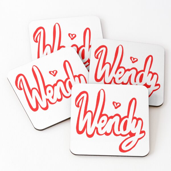 Item preview, Wendy Valentine’s Day popular girls first name in white with red heart. Personalized personalised customised name Wendy designed and sold by Artonmytee.