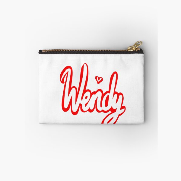 Item preview, Wendy Valentine’s Day popular girls first name in white with red heart. Personalized personalised customised name Wendy designed and sold by Artonmytee.